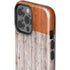 Ireland Flag Dark Wood iPhone 13 Pro Max Impact Case